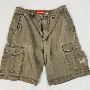 Men's UNIONBAY Cargo Shorts Brown Size 32